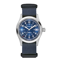 17150561 - Khaki Field Auto 38mm Unisex Watch Blue