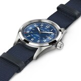 Hamilton Khaki Field Auto 38mm Unisex Watch Blue