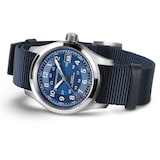 Hamilton Khaki Field Auto 38mm Unisex Watch Blue