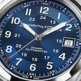 Hamilton Khaki Field Auto 38mm Unisex Watch Blue