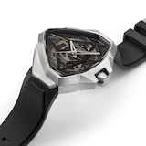Hamilton Ventura Edge Skeleton 51mm X 47mm Mens Watch Black