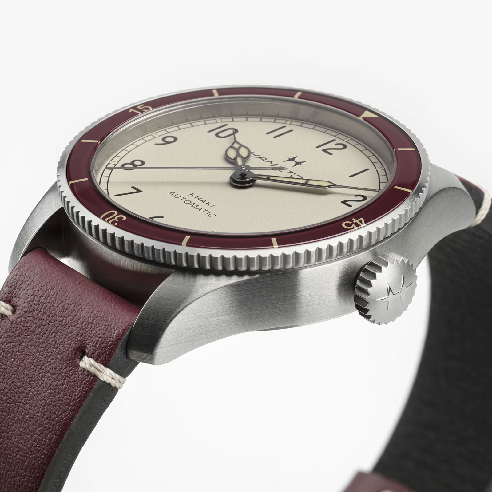 Hamilton Khaki Aviation Pilot Pioneer 38mm Mens Watch White