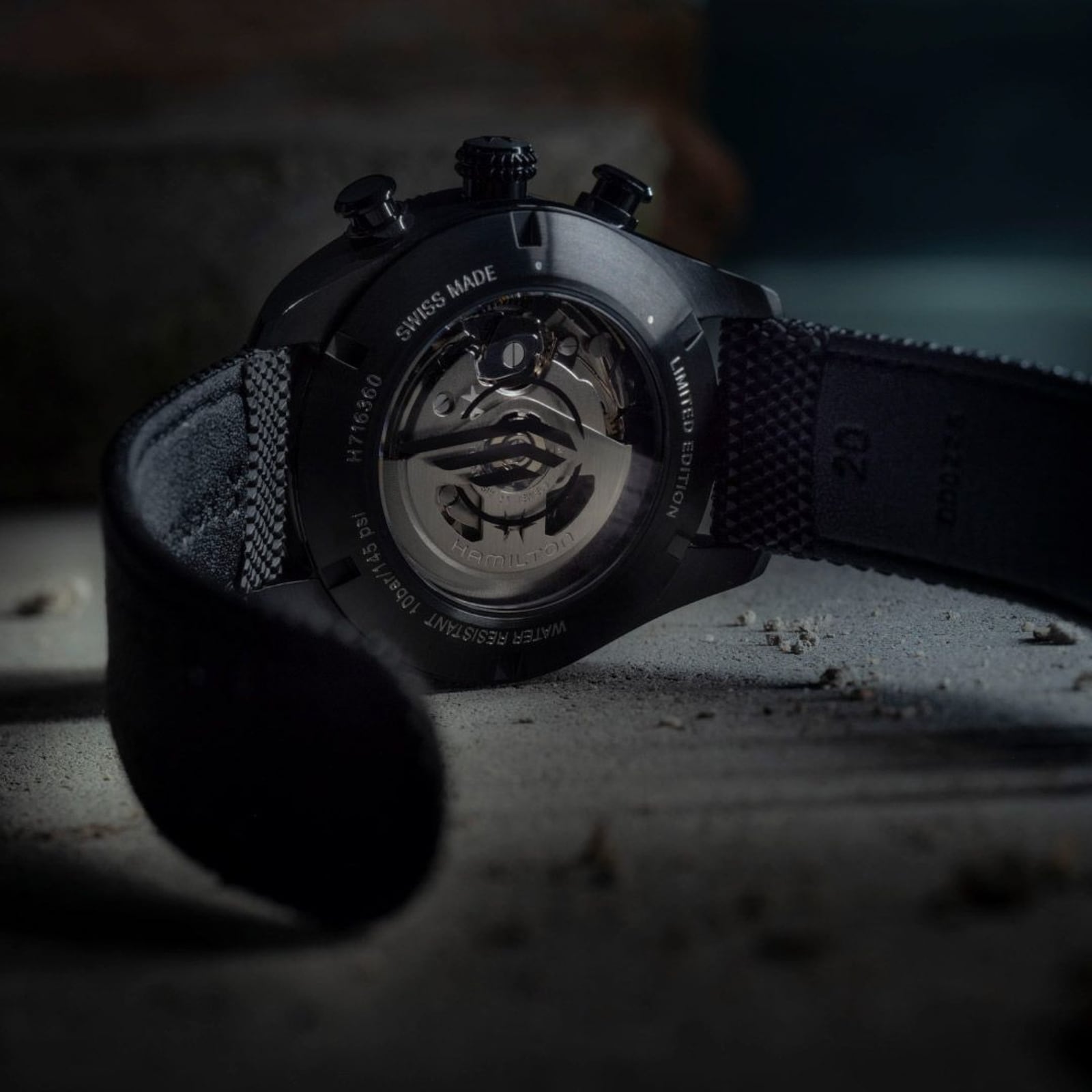Hamilton Khaki Field Auto Chrono X Resident Evil Requiem Limited Edition 42mm Mens Watch Hamilton Khaki Field Auto Chrono X Resident Evil Requiem Limited Edition 42mm Mens Watch