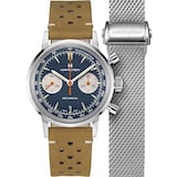 Hamilton American Classic Intra-Matic Chronograph H 40mm Mens Watch Blue