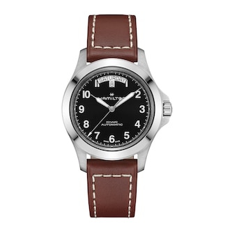 Hamilton Khaki Field King Day-Date 40mm Mens Watch Black