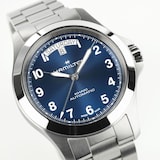Hamilton Khaki Field King Day-Date 40mm Mens Watch Blue