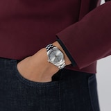 Hamilton Jazzmaster Quartz 32mm Ladies Watch Silver