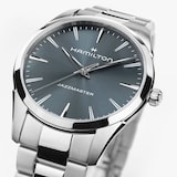Hamilton Jazzmaster Quartz 40mm Mens Watch Blue