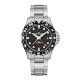 Hamilton Khaki Navy Scuba Auto GMT 43mm Mens Watch Black