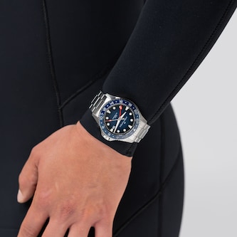 Hamilton Khaki Navy Scuba Automatic GMT 43mm Mens Watch Blue Hamilton Khaki Navy Scuba Automatic GMT 43mm Mens Watch Blue