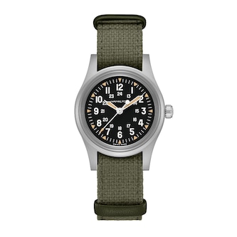 Hamilton Khaki Field Mechanical 250 Special USA Edition 36mm Mens Watch Black