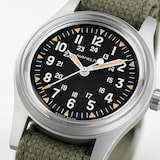 Hamilton Khaki Field Mechanical 250 Special USA Edition 36mm Mens Watch Black