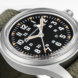 Hamilton Khaki Field Mechanical 250 Special USA Edition 36mm Mens Watch Black