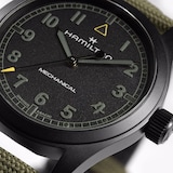 Hamilton Call Of Duty Modern Warfare 4 Khaki Field 38mm Special Edition Unisex Watch Black