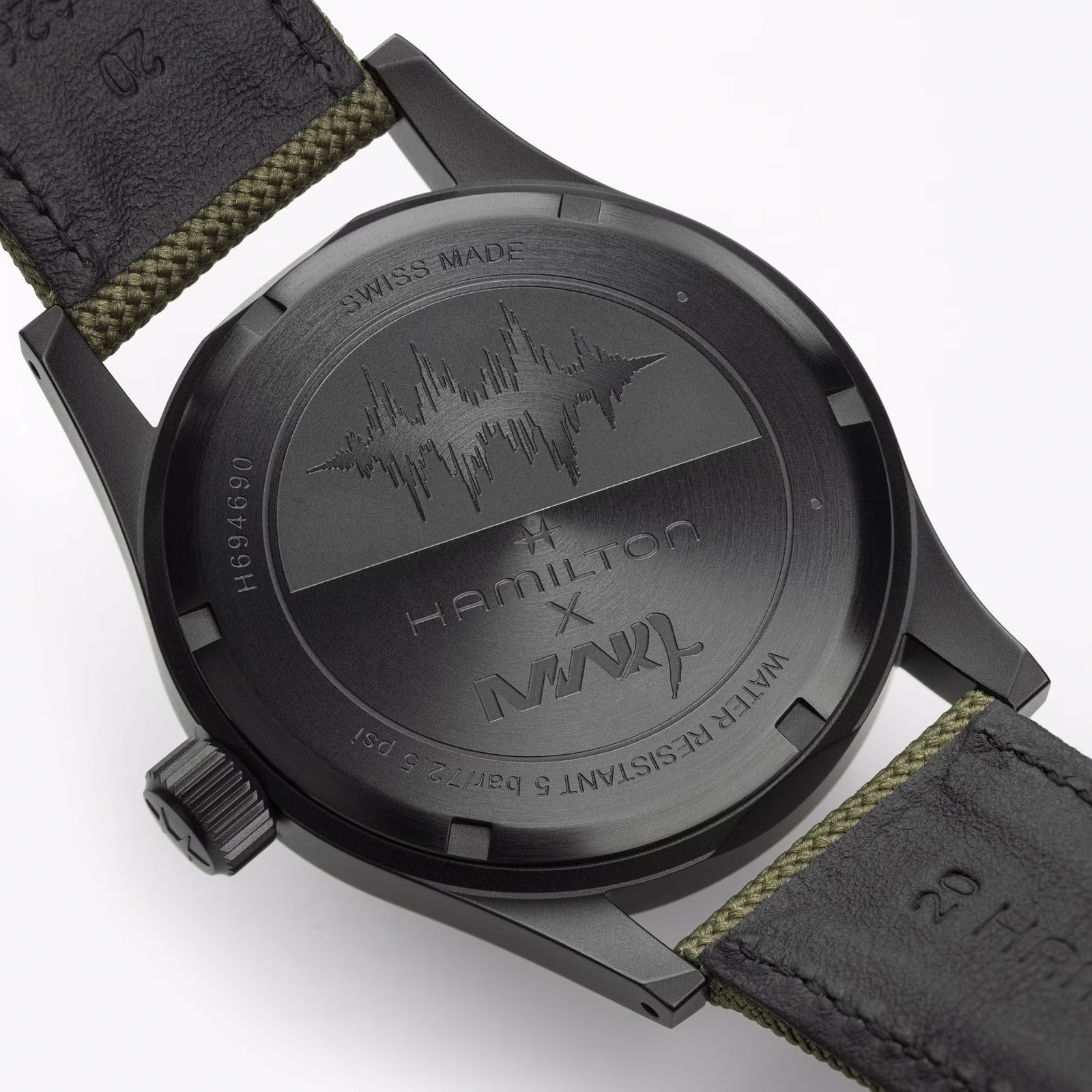 Hamilton Call Of Duty MW4 Khaki Field 38mm Special Edition Unisex Watch Black Hamilton Call Of Duty MW4 Khaki Field 38mm Special Edition Unisex Watch Black