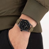 Hamilton Call Of Duty Modern Warfare 4 Khaki Field 38mm Special Edition Unisex Watch Black