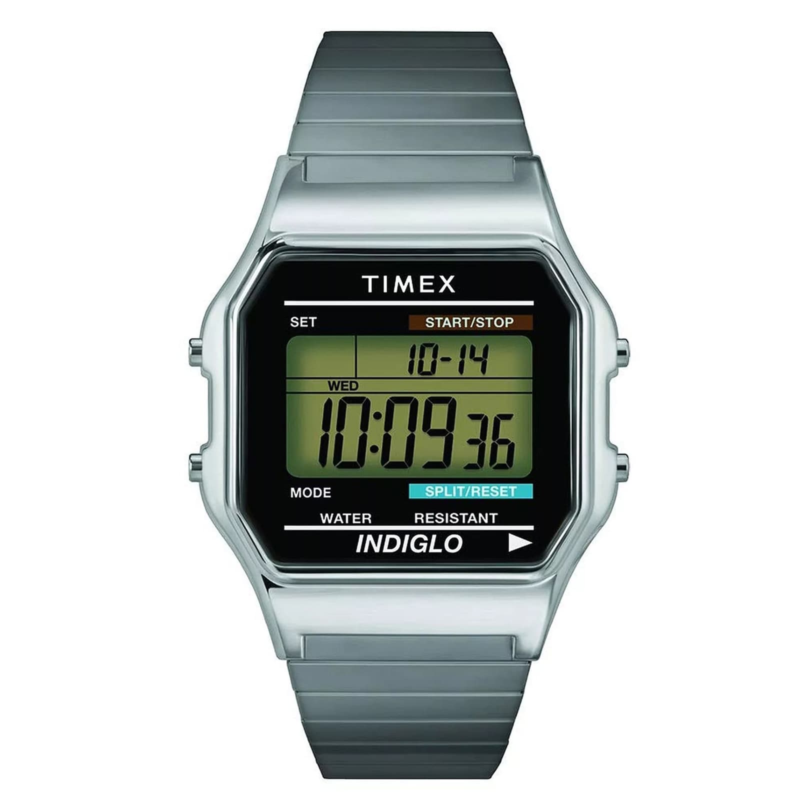 Timex Classic Digital 34mm Unisex Watch Black