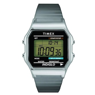 Timex Classic Digital 34mm Unisex Watch Black