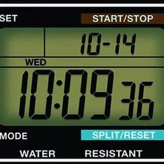 Timex Classic Digital 34mm Unisex Watch Black