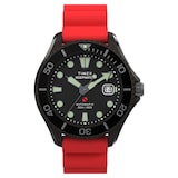 Timex Deepwater Automatic 43mm Mens Watch Black