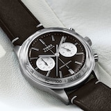 Timex Marlin Jet Quartz Chronograph 40mm Mens Watch Brown