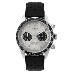 17160450 - Waterbury Heritage Chronograph 39mm Mens Watch Silver