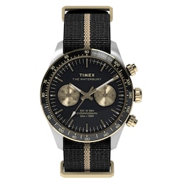 17160451 - Waterbury Heritage Chronograph 39mm Mens Watch Black