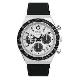 17160454 - Q Timex Chronograph x Peanuts Snoopy 40mm Mens Watch White