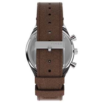 Timex Q Timex Chronograph 40mm Mens Watch Cream Timex Q Timex Chronograph 40mm Mens Watch Cream