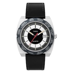 17160464 - World Time Reissue 39mm Mens Watch Black