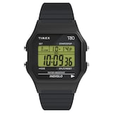 Timex T80 Digital 34mm Unisex Watch Black