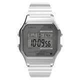 Timex T80 Digital 34mm Unisex Watch Grey