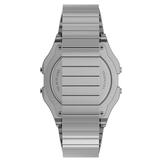 Timex T80 Digital 34mm Unisex Watch Grey Timex T80 Digital 34mm Unisex Watch Grey