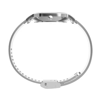 Timex Transcend 34mm Ladies Watch Silver