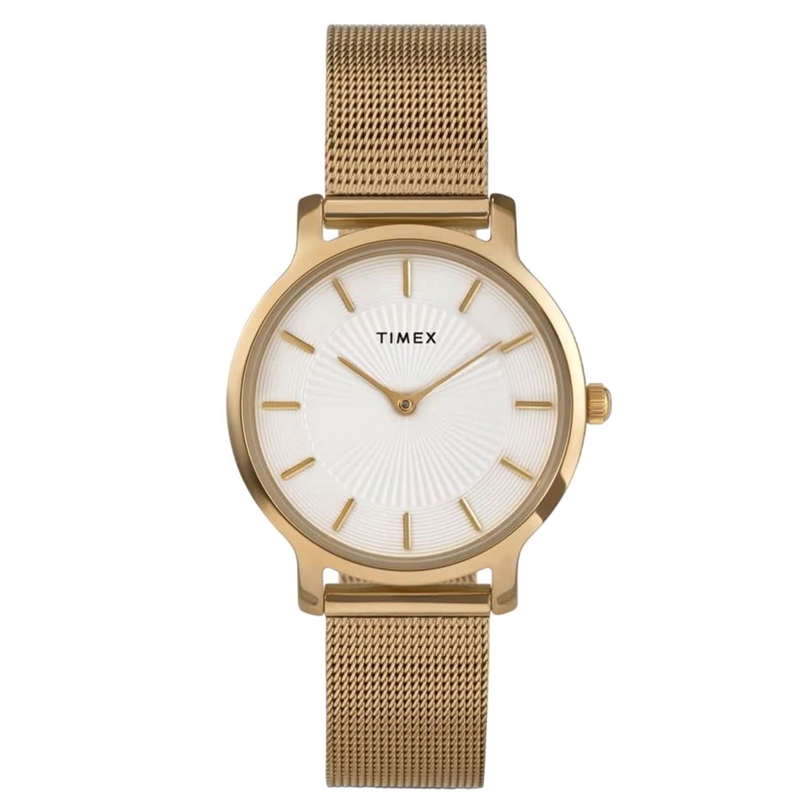 Timex Transcend 34mm Ladies Watch White