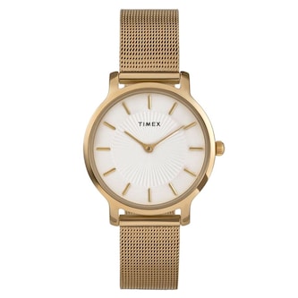 Timex Transcend 34mm Ladies Watch White