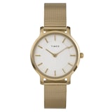 Timex Transcend 34mm Ladies Watch White