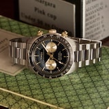 Timex Waterbury Heritage Chronograph 39mm Mens Watch Black