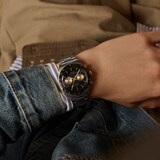 Timex Waterbury Heritage Chronograph 39mm Mens Watch Black