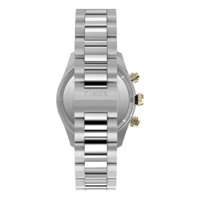 Timex Waterbury Heritage Chronograph 39mm Mens Watch Black