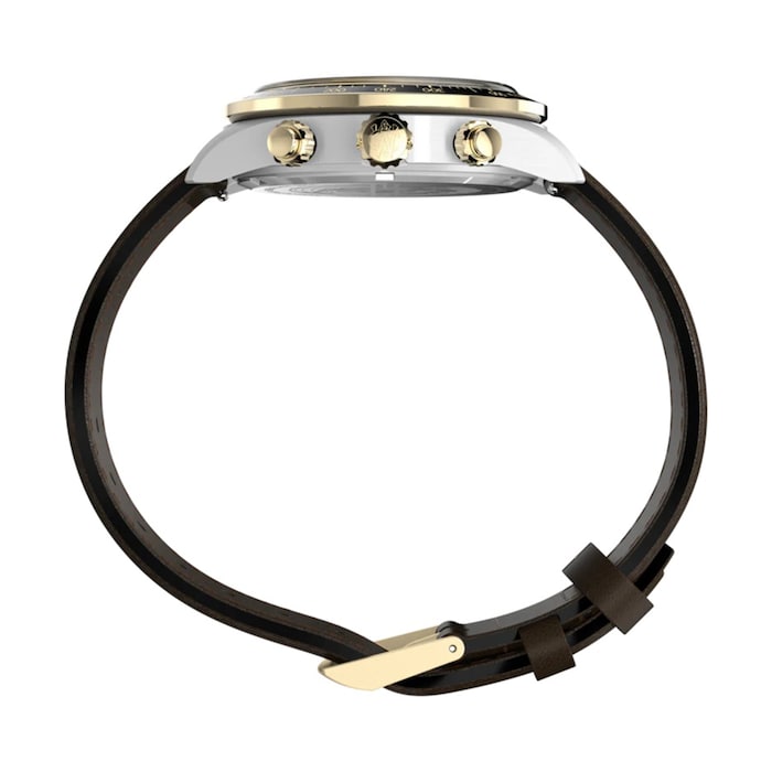 Timex Waterbury Heritage Chronograph 39mm Mens Watch Black