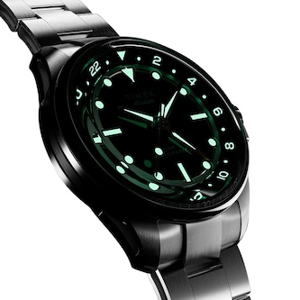 Timex Atelier GMT24 M1a 40mm Mens Watch Black