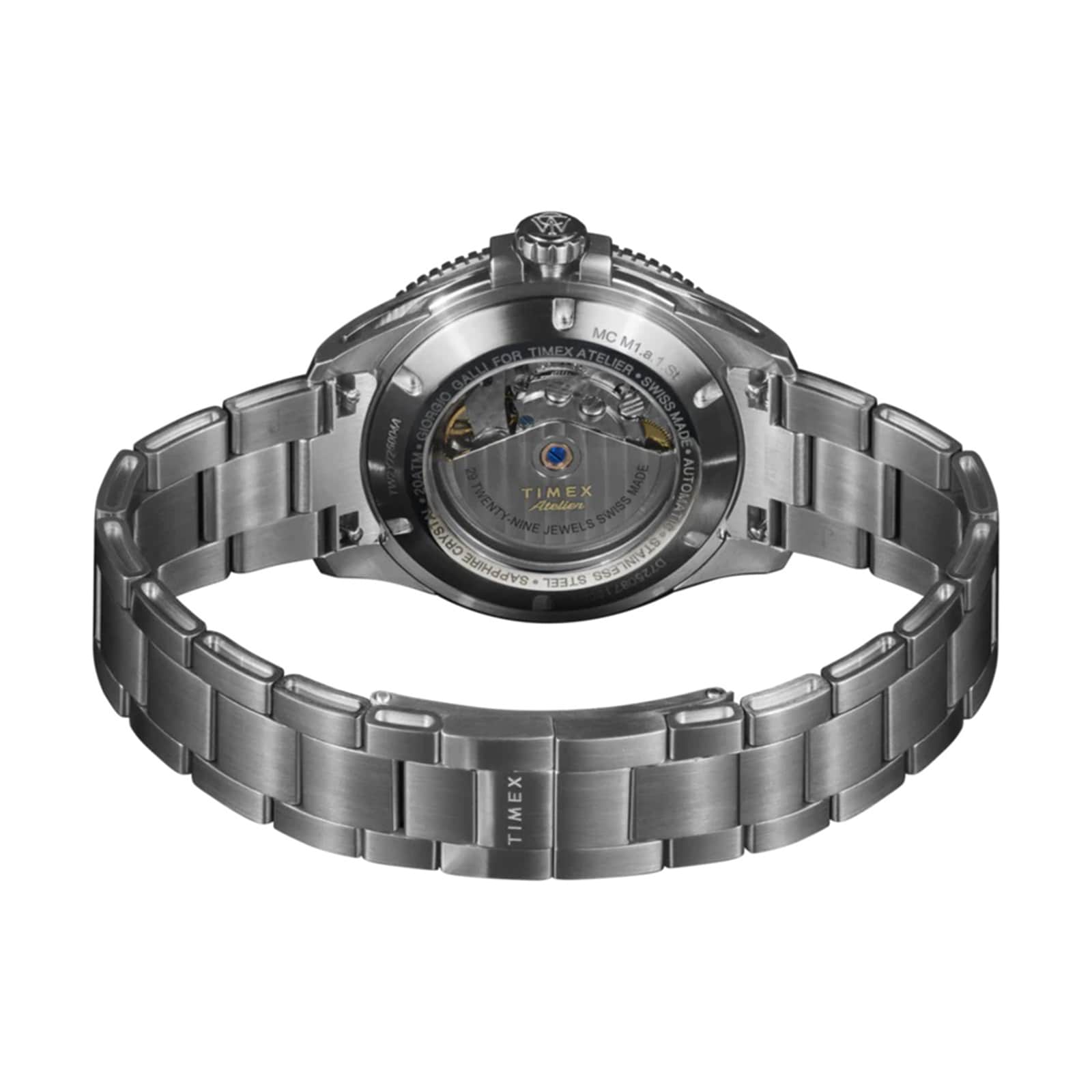 Timex Atelier Marine M1a 41mm Mens Watch Black