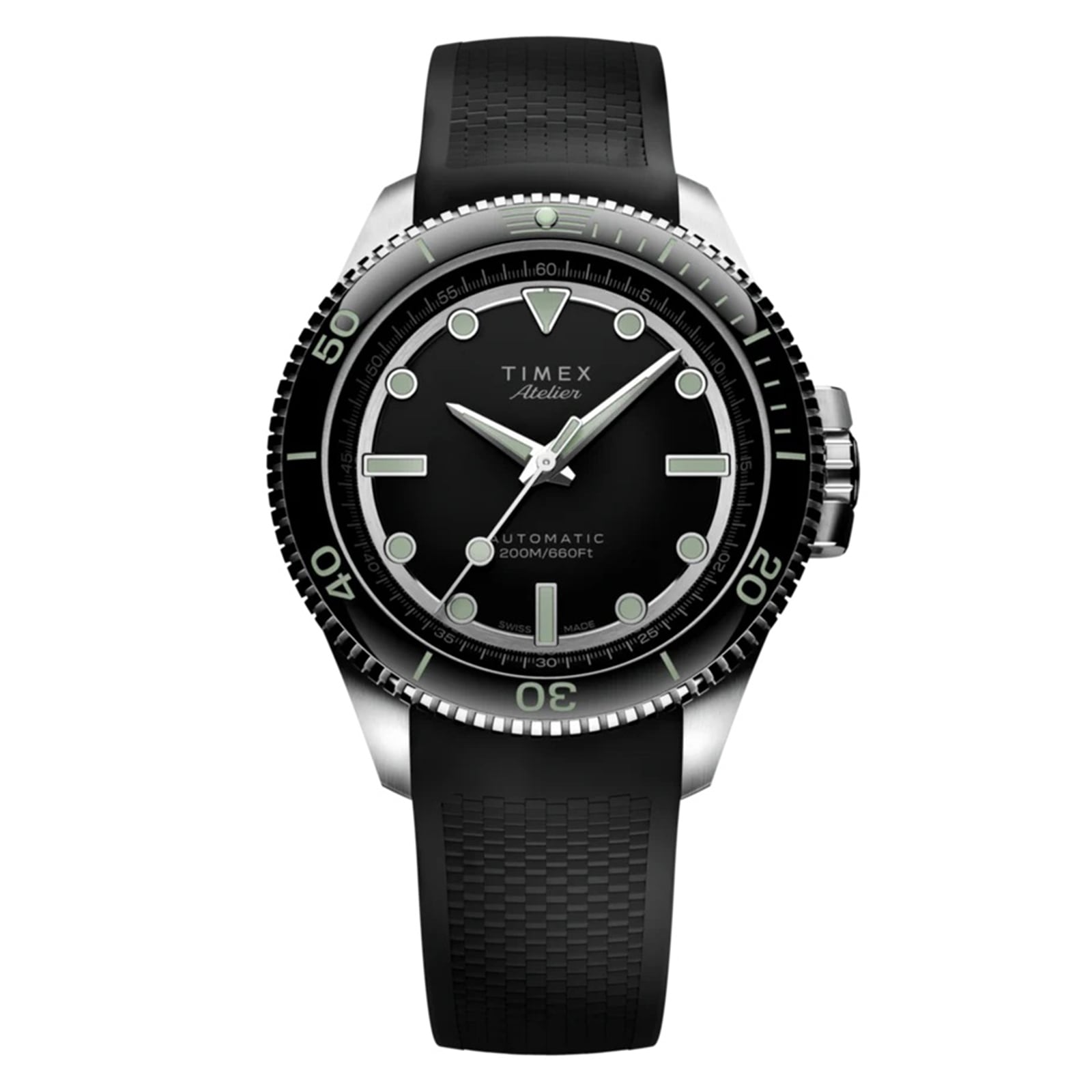 Timex Atelier Marine M1a 41mm Mens Watch Black TW2Y726004A 