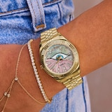 Timex Timex x Jacquie Aiche Guiding Light 36mm Ladies Watch Mother Of Pearl