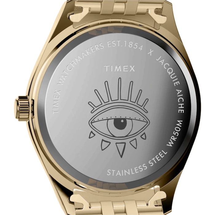 Timex Timex x Jacquie Aiche Guiding Light 36mm Ladies Watch Mother Of Pearl