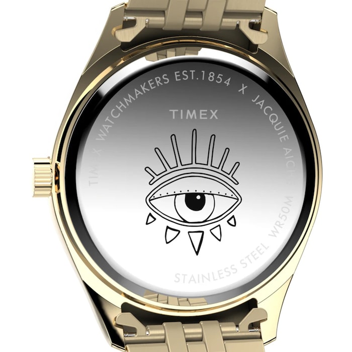 Timex Timex x Jacquie Aiche Cosmic Nights 36mm Ladies Watch Black