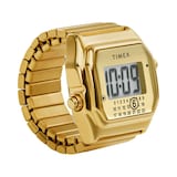 Timex MM6 X Timex T80 20mm S/M Unisex Ring Watch Gold