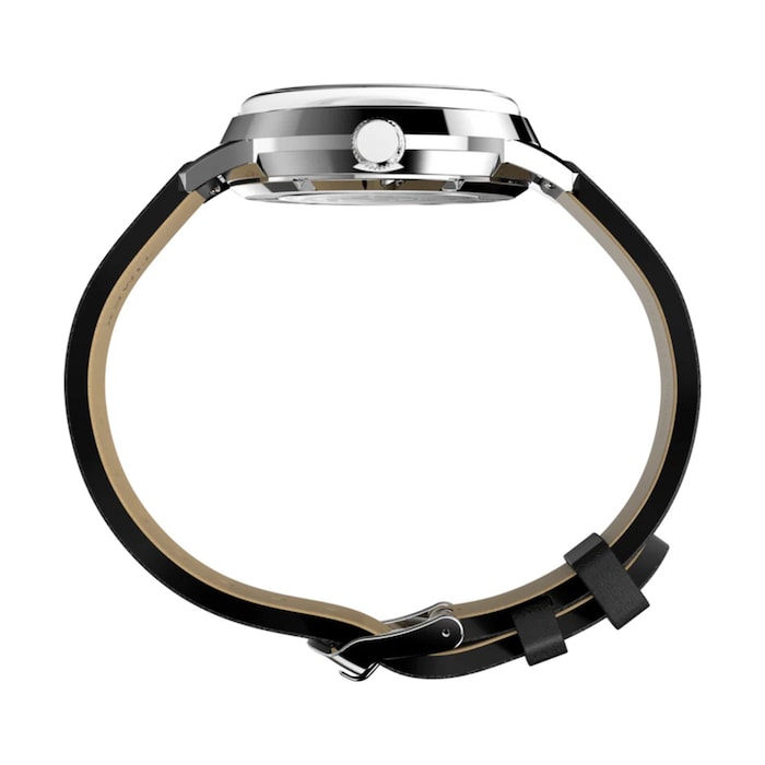 Timex Timex x Peanuts Marlin Automatic 75th Anniversary Edition 40mm Mens Watch Silver