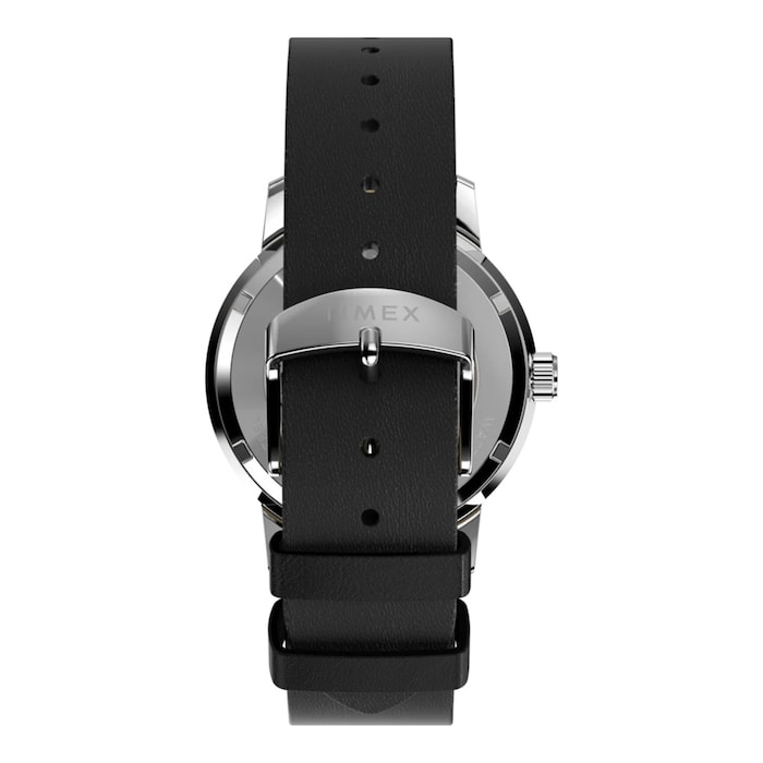 Timex Timex x Peanuts Marlin Automatic 75th Anniversary Edition 40mm Mens Watch Silver